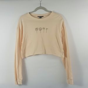 Forever21 cropped top size medium